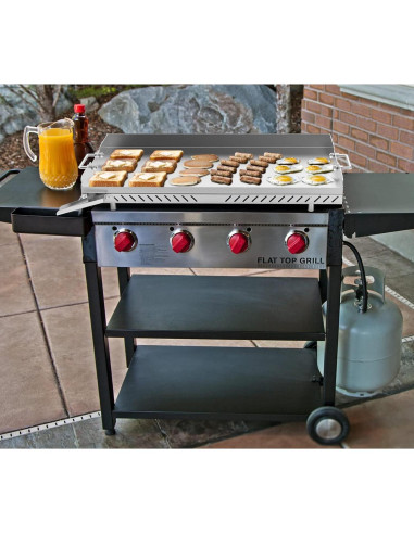 Plancha de Acero Inoxidable Stanbroil 71.1x43.2cm para Parrillas