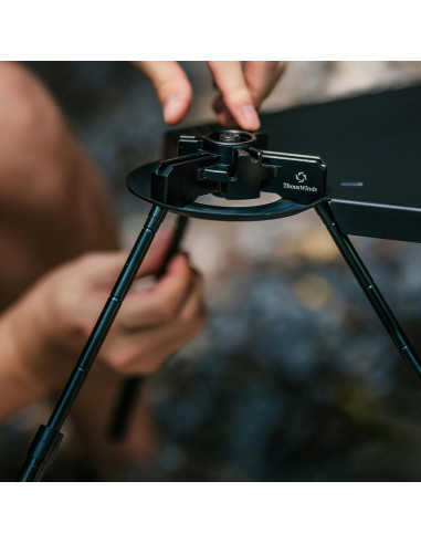 Soporte para Estufa de Camping Thous Winds TW1022-B Ajustable 10-36 cm