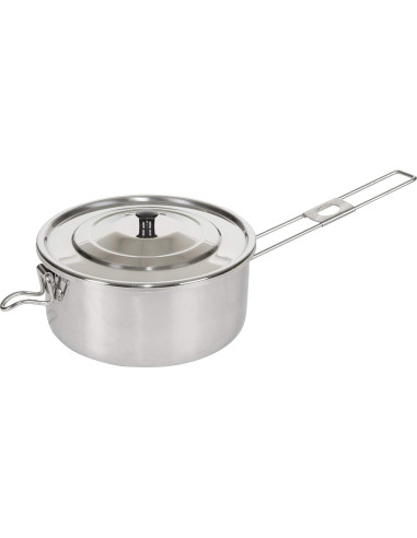 Olla de Cocina de Acero Inoxidable Stansport 1 Litro