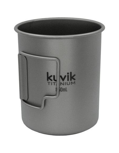 Estufa de Combustible Sólido Micro y Taza de Titanio 550ml Kuvik Estufa de Combustible Sólido Micro y Taza de Titanio 550ml Kuvik