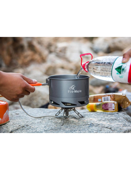 Olla de Camping Fire-Maple Feast 1.5L Aluminio Anodizado Olla de Camping Fire-Maple Feast 1.5L Aluminio Anodizado