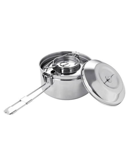 Juego de Olla y Tetera Fire Maple Antarcti 0.8L Acero Inoxidable Juego de Olla y Tetera Fire Maple Antarcti 0.8L Acero Inoxidable