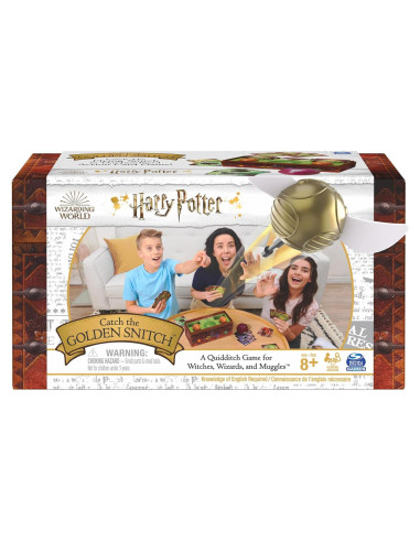 Juego de Mesa Harry Potter Atrapa La Snitch Dorada - 3 a 4 Jugadores