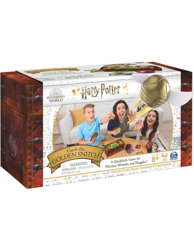 Juego de Mesa Harry Potter Atrapa La Snitch Dorada - 3 a 4 Jugadores