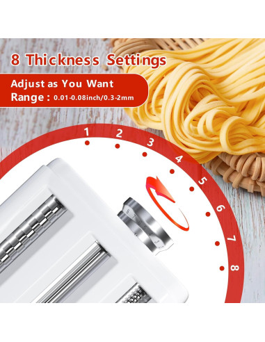 Accesorio para hacer pasta 3 en 1 NEWSETS para Kitchenaid