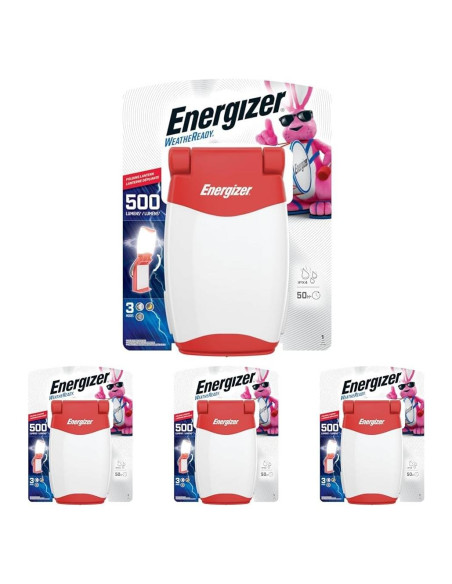 Linterna LED Energizer IPX4 Resistente al Agua - Paquete de 4 Linterna LED Energizer IPX4 Resistente al Agua - Paquete de 4
