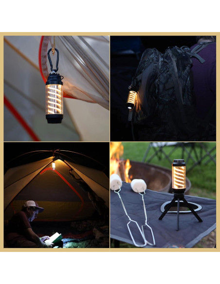 Linterna LED Camping Arrowhead 90 Lúmenes USB-C IP6X Linterna LED Camping Arrowhead 90 Lúmenes USB-C IP6X
