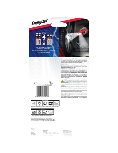 Linterna LED de mano Energizer WeatherReady 100 lúmenes IPX7