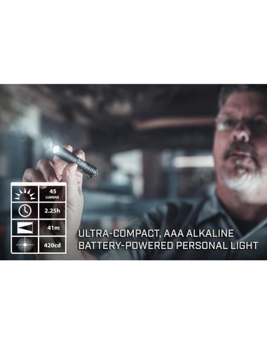 Linterna de Bolsillo Streamlight 66318 45 Lúmenes Negra