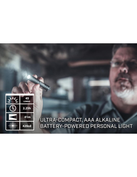 Linterna de Bolsillo Streamlight 66318 45 Lúmenes Negra