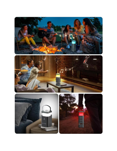 Linterna Camping LED Recargable Moslighting 10000mAh IP44