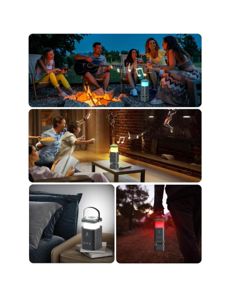 Linterna Camping LED Recargable Moslighting 10000mAh IP44 Linterna Camping LED Recargable Moslighting 10000mAh IP44