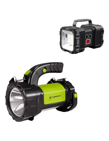 Linterna LED Recargable AlpsWolf 1200 Lúmenes IP65