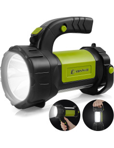 Linterna LED Recargable AlpsWolf 1200 Lúmenes IP65 2