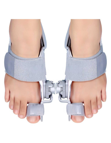 Corrector de Juanetes Ajustable Veook Gris para Pies