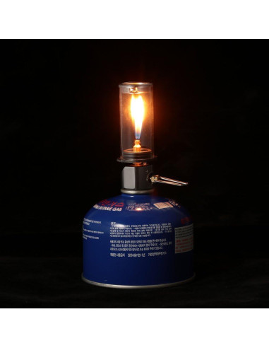 Lámpara de Gas Butano Lixada para Camping y Exterior 140g