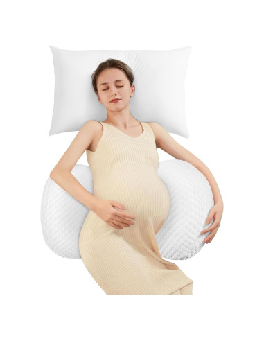 Almohada de Embarazo DONAMA Ajustable y Refrigerante 1,20 kg