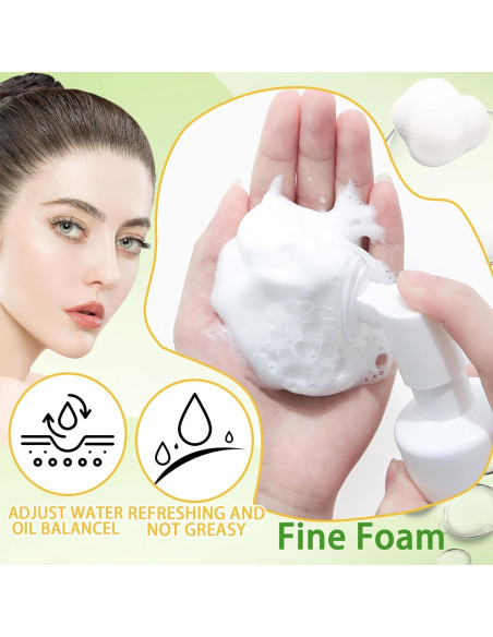 Limpiador Facial Espumoso LingHaoLH Aloe Vera 2PCS 10.16cm Limpiador Facial Espumoso LingHaoLH Aloe Vera 2PCS 10.16cm