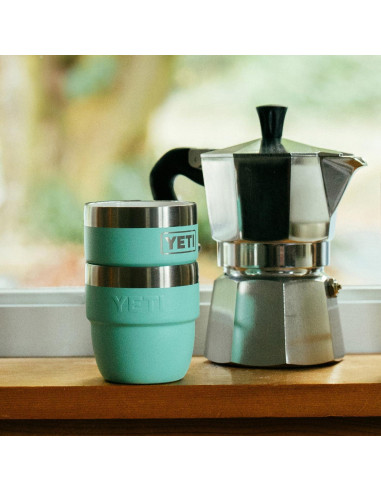 Tazas Apilables YETI 4 oz Acero Inoxidable Aisladas - Paquete de 2