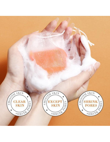 Jabón Kojic de Cúrcuma y Limón Honey Glow - 2 Piezas