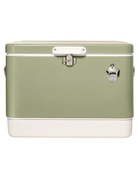 Enfriador de Metal FSE C54-G 80 Latas Verde Oliva Enfriador de Metal FSE C54-G 80 Latas Verde Oliva