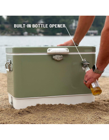 Enfriador de Metal FSE C54-G 80 Latas Verde Oliva