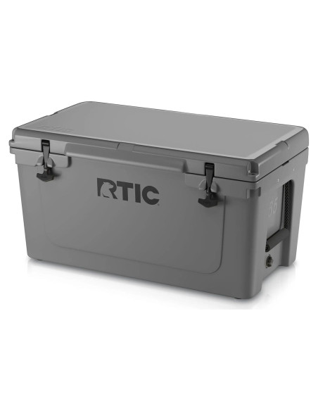 Nevera Aislada Portátil RTIC 65 QT Gris Oscuro para Camping Nevera Aislada Portátil RTIC 65 QT Gris Oscuro para Camping
