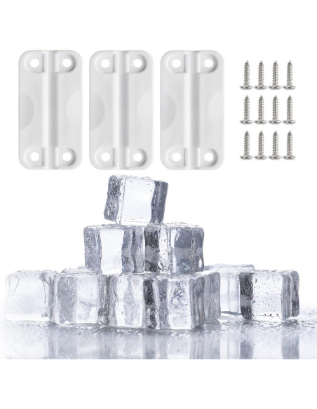 Bisagras de Repuesto LBB-Parts para Nevera Igloo, Juego de 3 Bisagras de Repuesto LBB-Parts para Nevera Igloo, Juego de 3