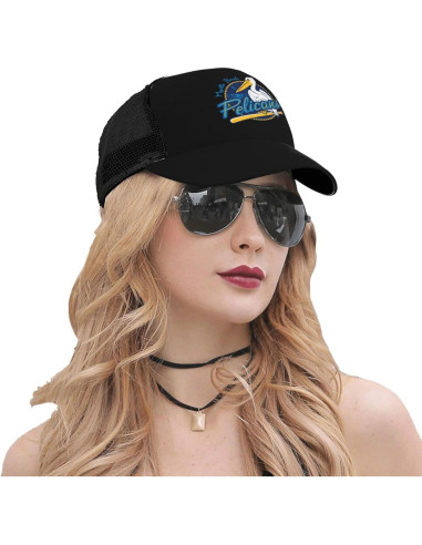Gorra de béisbol ajustable ESITIT con protección solar unisex
