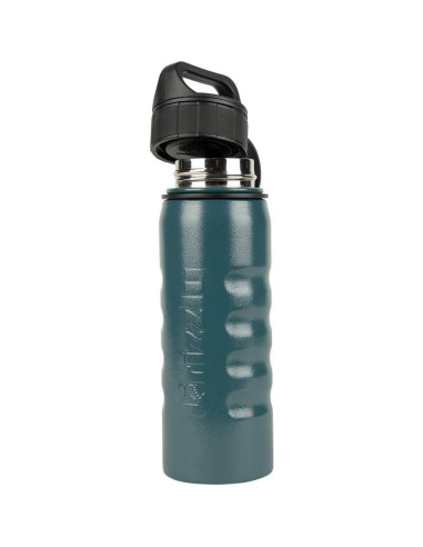 Botella de Agua Grizzly Grip 590 ml Aislada Acero Inoxidable Azul