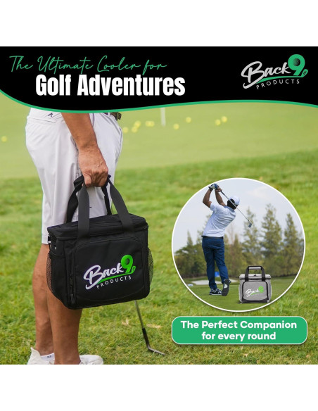 Bolsa de Enfriamiento Aislada BACK9 Products 12 Latas Gris Bolsa de Enfriamiento Aislada BACK9 Products 12 Latas Gris