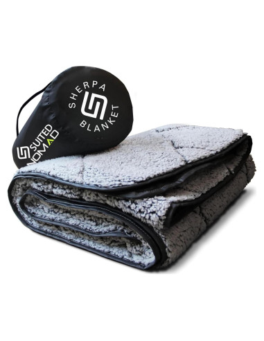 Manta de Estadio Impermeable SUITEDNOMAD 208x145cm Sherpa