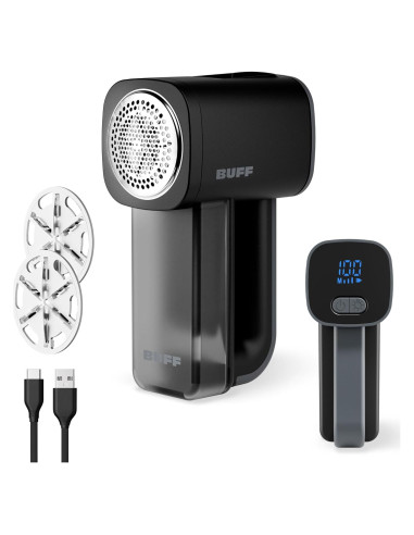 Quitapelusas Eléctrico BUFF BF11 Recargable USB-C 3 Velocidades