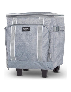 Nevera Portátil Aislada Igloo Maxcold 40 Latas Gris Claro
