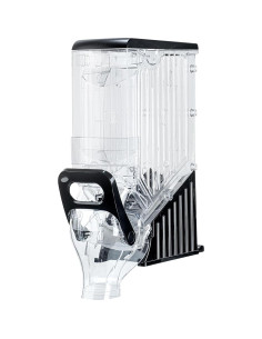 Dispensador de Alimentos Secos Met Lux 3.4 Galones Negro 2