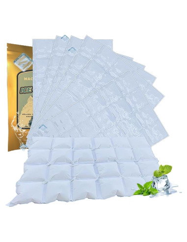 Hojas de Hielo Reutilizables WAQIWARON 43x28 cm - 6 Piezas