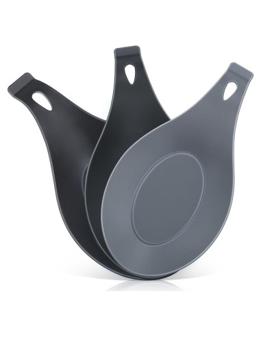 Soporte para cucharas de silicona TROUSKAIG - Set de 3