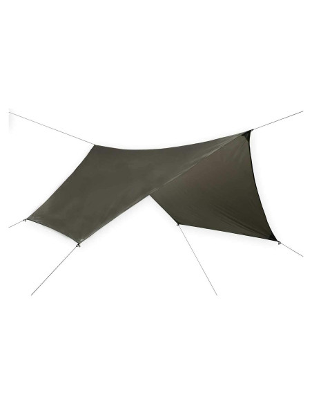 Lona de Lluvia Hennessy Hammock Hex 70D Poliester Marrón Lona de Lluvia Hennessy Hammock Hex 70D Poliester Marrón
