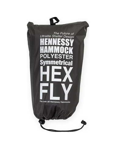 Lona de Lluvia Hennessy Hammock Hex 70D Poliester Marrón