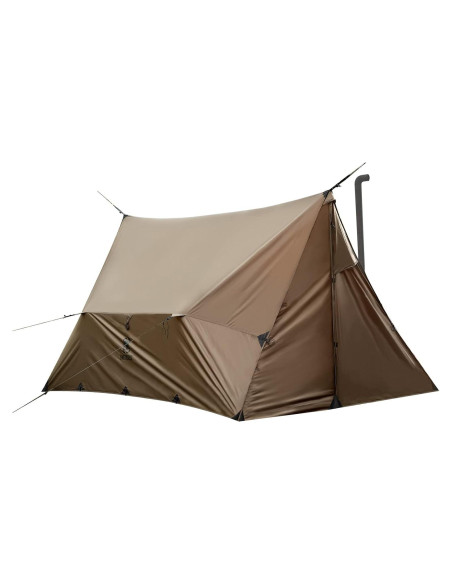 Carpa Caliente OneTigris ROCDOMUS 340x240 cm Impermeable Carpa Caliente OneTigris ROCDOMUS 340x240 cm Impermeable