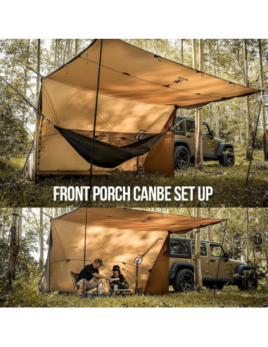 Carpa Caliente OneTigris ROCDOMUS 340x240 cm Impermeable