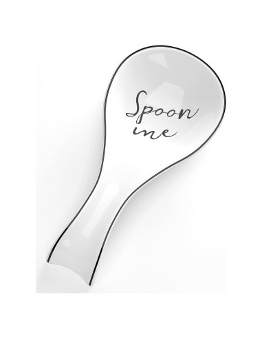 Soporte de Cuchara Cerámica NJCharms Blanco 21.96x10cm