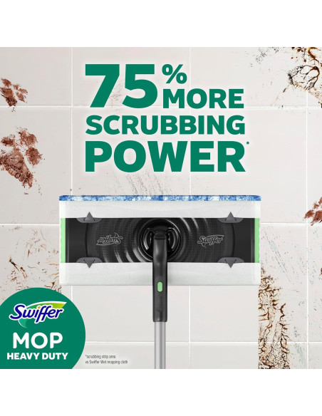 Paños Húmedos Swiffer Barrer Alta Resistencia 20ct Paños Húmedos Swiffer Barrer Alta Resistencia 20ct