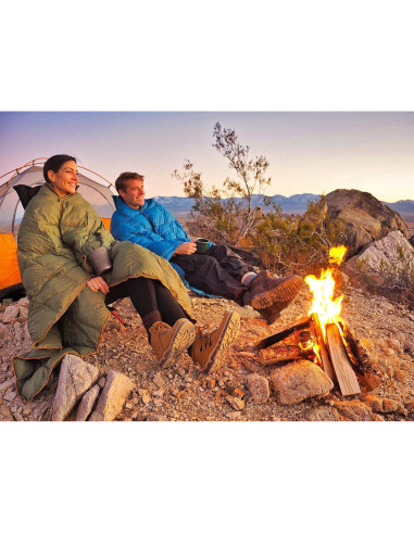 Manta Camping Doble Puffy Get Out Gear - 203x137 cm, Impermeable