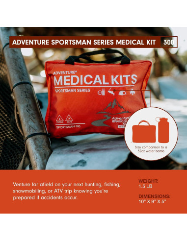 Kit de Primeros Auxilios Adventure Medical Kits Sportsman 300 - Para 6 Personas