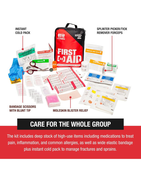 Kit de Primeros Auxilios Adventure Medical Kits 2.0 - 21.6x15.2cm Kit de Primeros Auxilios Adventure Medical Kits 2.0 - 21.6x15.2cm