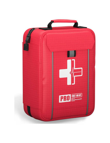 Kit de Primeros Auxilios Homestock+ Grande con Compartimentos Etiquetados Kit de Primeros Auxilios Homestock+ Grande con Compartimentos Etiquetados