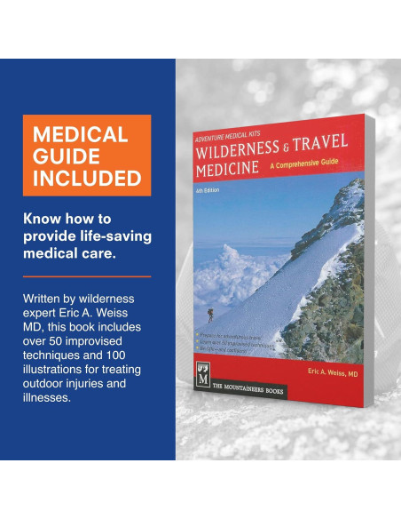 Kit de Primeros Auxilios Adventure Medical Kits Day Tripper Lite - 59 Piezas para 2 Personas Kit de Primeros Auxilios Adventure Medical Kits Day Tripper Lite - 59 Piezas para 2 Personas