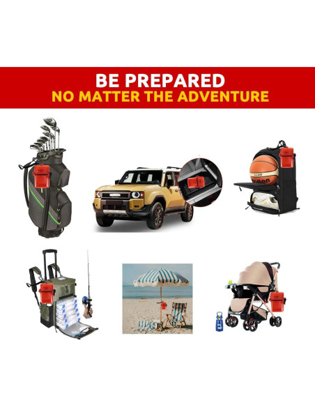 Kit de Primeros Auxilios DRAGONXT 50 Piezas Impermeable Kit de Primeros Auxilios DRAGONXT 50 Piezas Impermeable