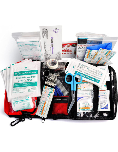 Kit de Primeros Auxilios Mini 100 Piezas HANGZHOU - Portátil Kit de Primeros Auxilios Mini 100 Piezas HANGZHOU - Portátil